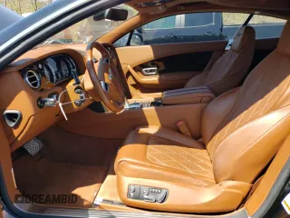 2012 Bentley Continental GT with VIN SCBFR7ZA3CC072773, listed as a Copart auction lot 53946565 with 26,275 mi miles and Salvage Title. Bid and sale history available at DreamBid. Image 7.