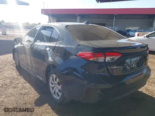 2024 Toyota Corolla LE with VIN 5YFB4MDE5RP196398, listed as a IAAI auction lot 40890438 with 6,054 mi miles. Bid and sale history available at carsss.com. Image 3.