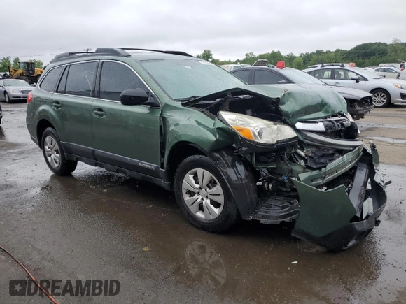 2013 Subaru Outback 2.5i with VIN 4S4BRCAC2D3230700, listed as a Copart auction lot 61360395 with 117,678 mi miles and Salvage title. Bid and sale history available at DreamBid. Image 4.