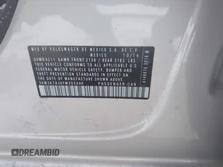 2015 Volkswagen Jetta S с VIN 3VW2K7AJ0FM355000, выставлен на аукционе IAAI как лот 41504511 с пробегом Не указан миль и . История ставок и продаж доступна на DreamBid. Изображение 9.