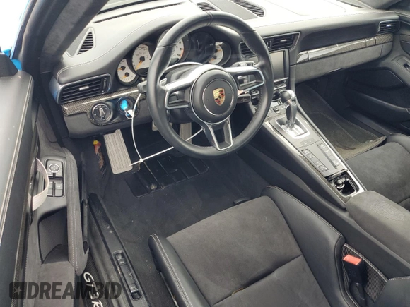 2016 Porsche 911 GT3 RS with VIN WP0AF2A98GS192732, listed as a Copart auction lot 74796104 with 0 mi miles and Salvage Title. Bid and sale history available at carsss.com. Image 8.