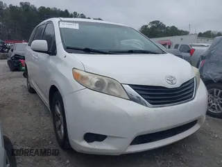 2011 Toyota Sienna LE AAS with VIN 5TDKK3DC8BS106821, listed as a IAAI auction lot 41508841 with 236,368 mi miles and . Bid and sale history available at DreamBid. Image 1.