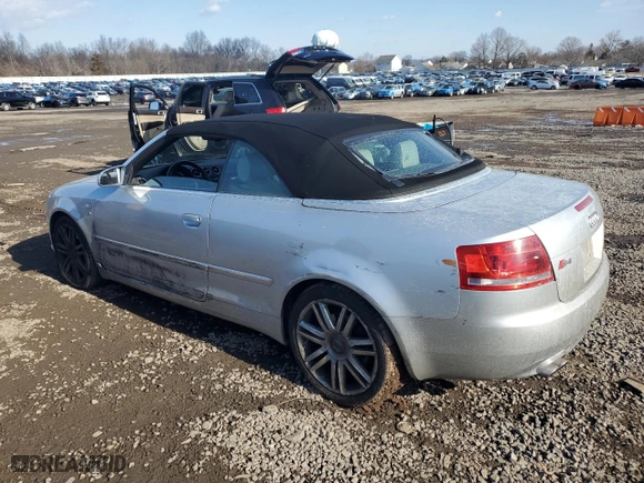 2007 Audi S4 with VIN WUARL48H17K900911, listed as a Copart auction lot 43045565 with NaN miles and Clean Title. Bid and sale history available at carsss.com. Image 2.