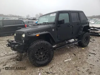 2017 Jeep Wrangler Unlimited Rubicon Recon with VIN 1C4HJWFG8HL581524, listed as a Copart auction lot 81304384 with 53,287 mi miles and Salvage title. Bid and sale history available at DreamBid. Image 1.