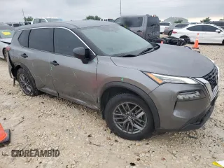 2021 Nissan Rogue S with VIN 5N1AT3AA7MC848414, listed as a Copart auction lot 55517355 with 54,338 mi miles and Salvage title. Bid and sale history available at DreamBid. Image 4.