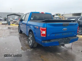 2019 Ford F-150 XL with VIN 1FTEW1CP4KKD88411, listed as a IAAI auction lot 41901481 with 95,247 mi miles and . Bid and sale history available at carsss.com. Image 3.