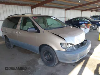 2003 Toyota Sienna LE with VIN 4T3ZF13C23U542122, listed as a IAAI auction lot 42659958 with 129,247 mi miles and . Bid and sale history available at DreamBid. Image 1.