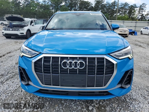 2023 Audi Q3 S line Premium z VIN WA1DECF37P1038071, wystawiony jako Copart lot #52602355 z przebiegiem 44 479 mil mil oraz Szkody całkowita. Historia ofert i sprzedaży dostępna na DreamBid. Obrazek 5.