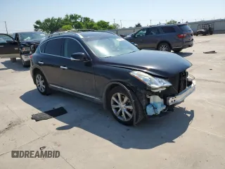 2017 Infiniti QX50 with VIN JN1BJ0RPXHM384740, listed as a Copart auction lot 51159765 with 129,516 mi miles and Salvage title. Bid and sale history available at DreamBid. Image 4.