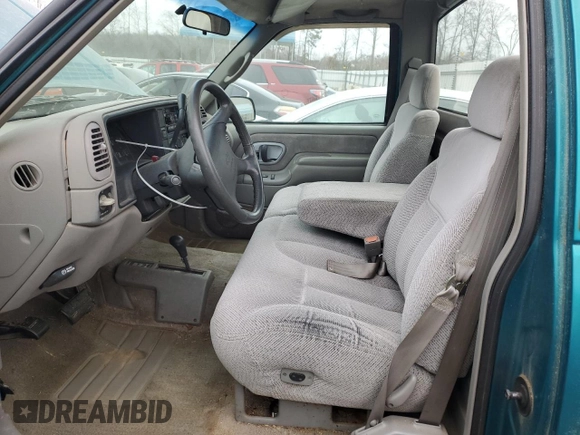 1995 Chevrolet Silverado 1500 with VIN 1GCEK14K0SZ257742, listed as a Copart auction lot 42437355 with 183,760 mi miles and Salvage Title. Bid and sale history available at DreamBid. Image 7.