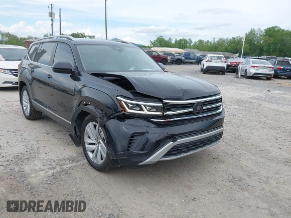 2021 Volkswagen Atlas SEL with VIN 1V2BR2CA9MC576221, listed as a IAAI auction lot 42176520 with 67,272 mi miles and . Bid and sale history available at DreamBid. Image 1.