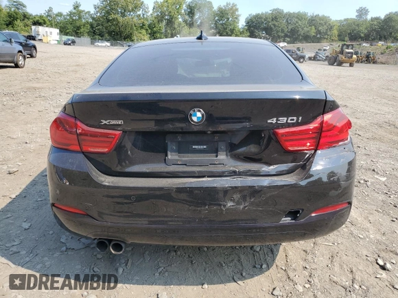 2019 BMW 4 Series 430i xDrive with VIN WBA4J3C57KBL08312, listed as a Copart auction lot 69551784 with Not Provided miles and Salvage Title. Bid and sale history available at DreamBid. Image 6.