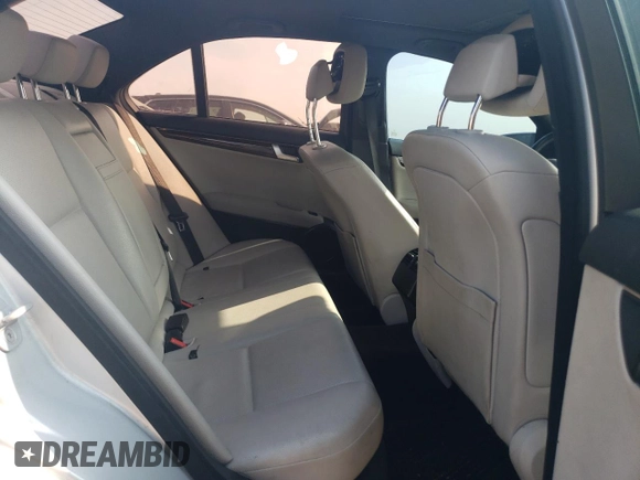 2012 Mercedes-Benz C 300 Sport with VIN WDDGF8BBXCA602273, listed as a Copart auction lot 60794125 with 233,256 mi miles and Clean title. Bid and sale history available at DreamBid. Image 10.