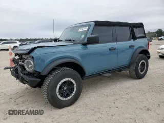 2022 Ford Bronco with VIN 1FMEE5DHXNLB66399, listed as a Copart auction lot 45241165 with 38,140 mi miles and Salvage Title. Bid and sale history available at carsss.com. Image 1.