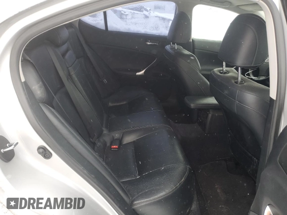 2012 Lexus IS 250 with VIN JTHCF5C2XC5053025, listed as a Copart auction lot 88411205 with 219,717 mi miles and Salvage Title. Bid and sale history available at DreamBid. Image 10.