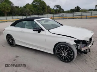 2023 Mercedes-Benz C 300 with VIN W1KWK8DB0PG118006, listed as a Copart auction lot 44982944 with 12,300 mi miles and . Bid and sale history available at DreamBid. Image 4.