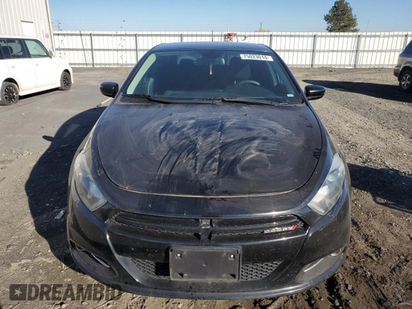2016 Dodge Dart SXT with VIN 1C3CDFBA9GD689151, listed as a Copart auction lot 75023014 with 117,993 mi miles and Salvage Title. Bid and sale history available at carsss.com. Image 5.