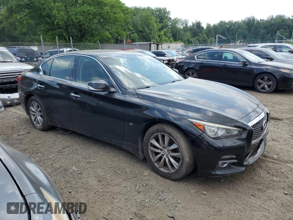 2014 Infiniti Q50 Premium z VIN JN1BV7AR4EM684800, wystawiony jako Copart lot #62695695 z przebiegiem 144 732 mil mil oraz Szkoda całkowita • Salvage title. Historia ofert i sprzedaży dostępna na DreamBid. Obrazek 4.