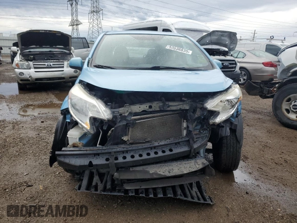 2014 Nissan Note SV with VIN 3N1CE2CP1EL416168, listed as a Copart auction lot 53536835 with 126,075 mi miles and Salvage title. Bid and sale history available at DreamBid. Image 5.