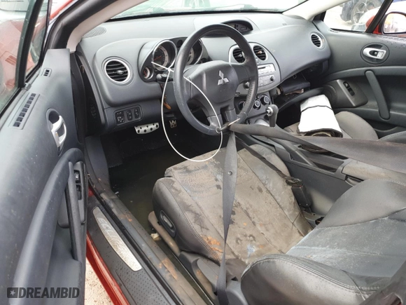2011 Mitsubishi Eclipse GS with VIN 4A31K5DF6BE001506, listed as a Copart auction lot 75055924 with 0 mi miles and Non Repairable. Bid and sale history available at carsss.com. Image 8.