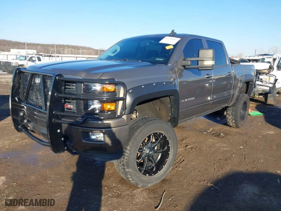 2015 Chevrolet Silverado 1500 LT with VIN 3GCUKREC9FG322269, listed as a IAAI auction lot 41298687 with 147,336 mi miles. Bid and sale history available at carsss.com. Image 18.