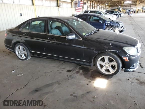 2010 Mercedes-Benz C 300 Sport with VIN WDDGF5EB2AR096799, listed as a Copart auction lot 51353485 with 176,517 mi miles and Clean Title. Bid and sale history available at DreamBid. Image 4.