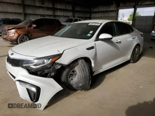 2020 Kia Optima LX with VIN 5XXGT4L37LG400286, listed as a Copart auction lot 59212575 with 123,319 mi miles and Salvage title. Bid and sale history available at DreamBid. Image 1.