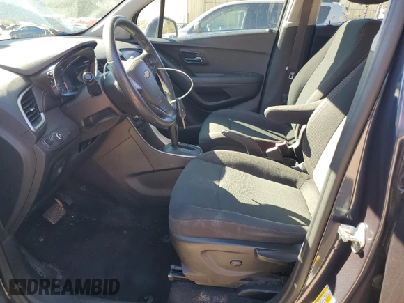 2019 Chevrolet Trax LS with VIN 3GNCJKSB9KL170052, listed as a Copart auction lot 49919295 with 89,953 mi miles and Salvage Title. Bid and sale history available at carsss.com. Image 7.