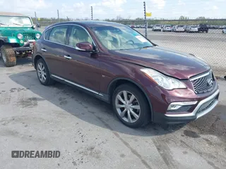 2017 Infiniti QX50 with VIN JN1BJ0RP6HM387330, listed as a IAAI auction lot 41800067 with 58,709 mi miles and . Bid and sale history available at DreamBid. Image 1.