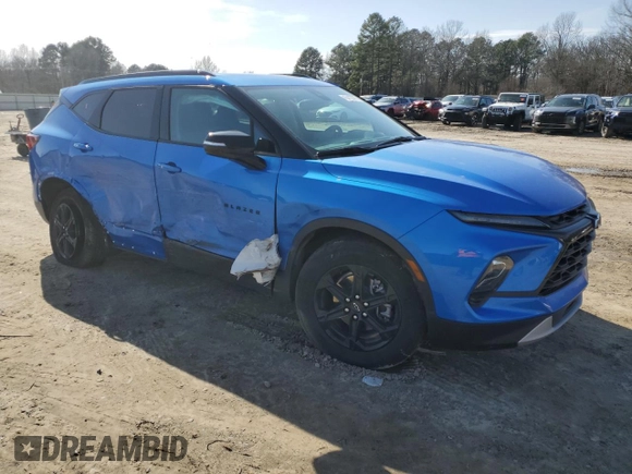 2024 Chevrolet Blazer LT с VIN 3GNKBJRS2RS211288, выставлен на аукционе Copart как лот 45415575 с пробегом 9 031 миль миль и Списание • Salvage title. История ставок и продаж доступна на DreamBid. Изображение 4.
