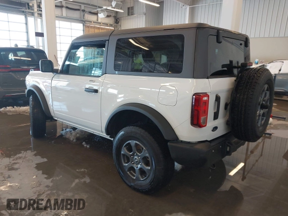 2022 Ford Bronco with VIN 1FMDE5AP7NLB47297, listed as a IAAI auction lot 41260077 with 19,780 mi miles. Bid and sale history available at carsss.com. Image 3.