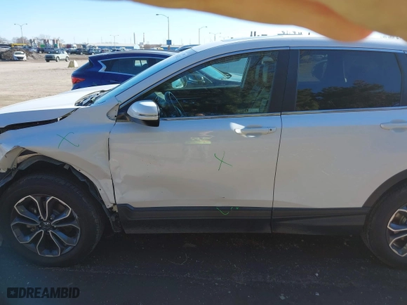 2020 Honda CR-V EX-L with VIN 2HKRW2H86LH672406, listed as a IAAI auction lot 41680352 with 61,485 mi miles. Bid and sale history available at carsss.com. Image 14.