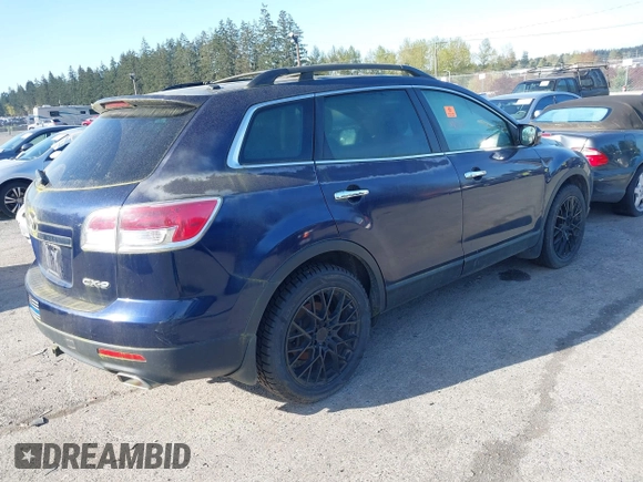 2008 Mazda CX-9 Grand Touring with VIN JM3TB38A380140245, listed as a IAAI auction lot 41991005 with 138,616 mi miles. Bid and sale history available at carsss.com. Image 4.