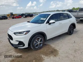 2023 Honda HR-V EX-L with VIN 3CZRZ1H79PM734626, listed as a Copart auction lot 61766095 with 16,285 mi miles and Salvage title. Bid and sale history available at DreamBid. Image 1.