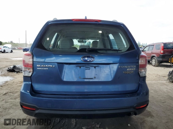 2017 Subaru Forester with VIN JF2SJABC2HH581258, listed as a Copart auction lot 60853875 with 62,787 mi miles and Salvage title. Bid and sale history available at DreamBid. Image 6.