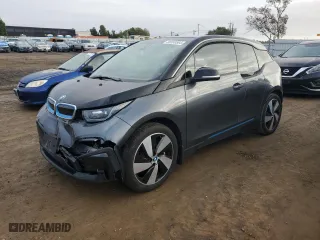 2018 BMW i3 with VIN WBY7Z2C57JVE64948, listed as a Copart auction lot 86589564 with 0 mi miles and Salvage Title. Bid and sale history available at carsss.com. Image 1.