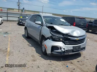 2022 Chevrolet Equinox LT with VIN 3GNAXUEV9NL190703, listed as a IAAI auction lot 42276838 with 77,974 mi miles and . Bid and sale history available at DreamBid. Image 1.