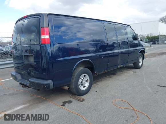 2012 Chevrolet Express Cargo with VIN 1GCZGUCG7C1189036, listed as a IAAI auction lot 41733627 with 222,615 mi miles and . Bid and sale history available at DreamBid. Image 4.