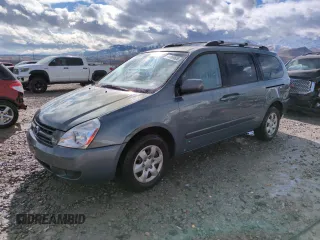 2008 Kia Sedona LX with VIN KNDMB233086206828, listed as a Copart auction lot 44969605 with 200,324 mi miles and Clean Title. Bid and sale history available at carsss.com. Image 1.