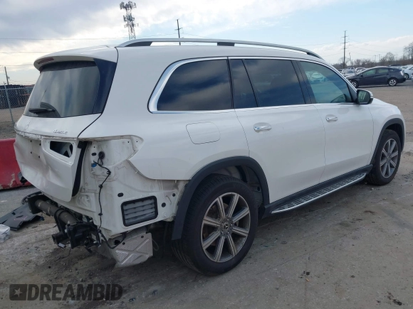2020 Mercedes-Benz GLS 450 with VIN 4JGFF5KE2LA206879, listed as a IAAI auction lot 41851130 with 66,739 mi miles and . Bid and sale history available at DreamBid. Image 4.