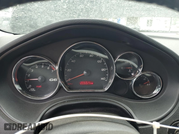 2007 Pontiac G6 with VIN 1G2ZH581674193742, listed as a Copart auction lot 62670405 with 206,026 mi miles and Clean title. Bid and sale history available at DreamBid. Image 9.