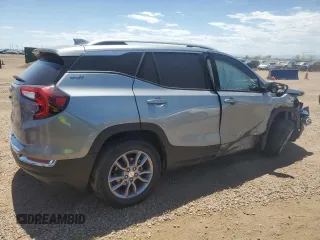 2024 GMC Terrain SLT with VIN 3GKALVEG7RL284388, listed as a Copart auction lot 61814845 with 32,048 mi miles and Salvage title. Bid and sale history available at DreamBid. Image 3.