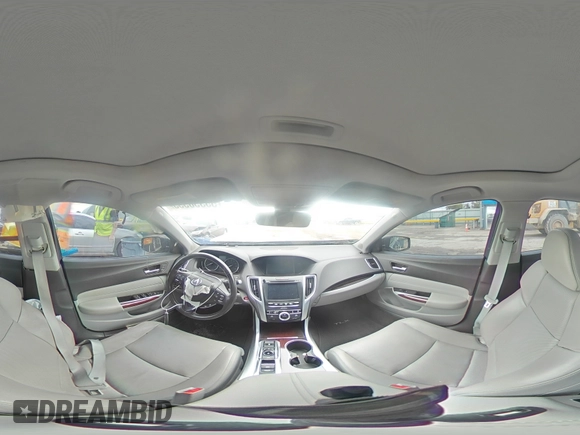 2016 Acura TLX Advance with VIN 19UUB3F74GA000641, listed as a Copart auction lot 55350555 with 135,221 mi miles and Salvage title. Bid and sale history available at DreamBid. Image 14.