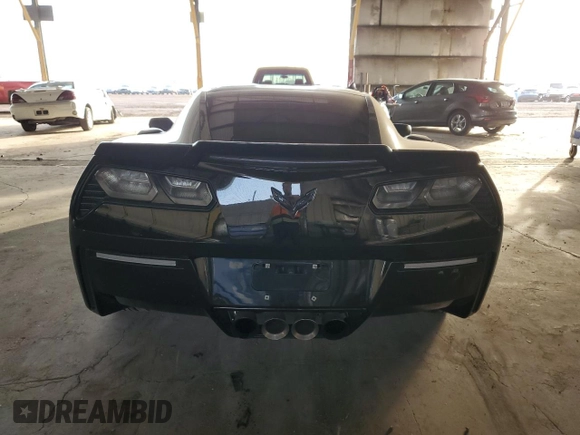 2016 Chevrolet Corvette 1LT with VIN 1G1YA2D78G5102817, listed as a Copart auction lot 84101424 with 21,021 mi miles and Salvage Title. Bid and sale history available at carsss.com. Image 6.