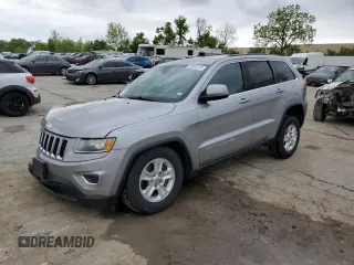 2016 Jeep Grand Cherokee Laredo with VIN 1C4RJFAG2GC378798, listed as a Copart auction lot 55815275 with Not provided miles and Salvage title. Bid and sale history available at DreamBid. Image 1.