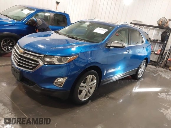 2019 Chevrolet Equinox Premier with VIN 3GNAXXEV2KS552955, listed as a IAAI auction lot 41759049 with 101,988 mi miles and . Bid and sale history available at DreamBid. Image 19.