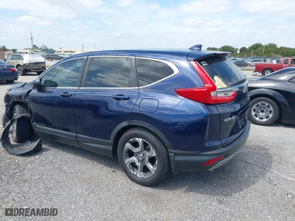2018 Honda CR-V EX-L with VIN 5J6RW1H84JA012468, listed as a IAAI auction lot 41443998 with 57,685 mi miles. Bid and sale history available at carsss.com. Image 3.