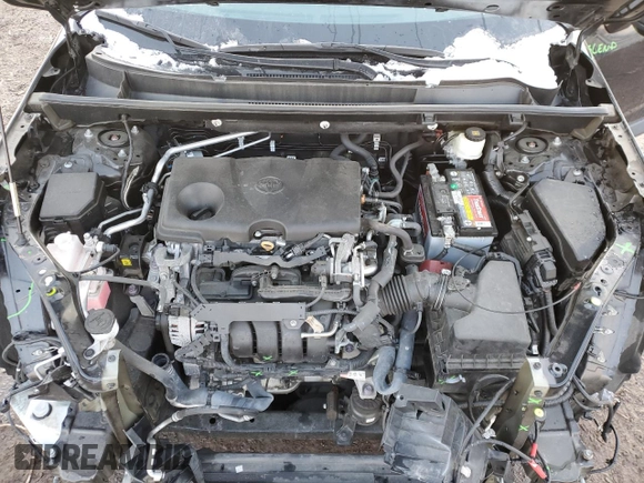 2020 Toyota RAV4 LE with VIN 2T3H1RFV2LW069649, listed as a Copart auction lot 88353615 with 32,050 mi miles and Salvage Title. Bid and sale history available at DreamBid. Image 12.