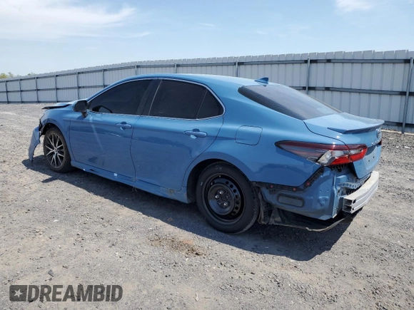 2023 Toyota Camry SE with VIN 4T1G11AK4PU095808, listed as a Copart auction lot 52798085 with 34,266 mi miles and Salvage Title. Bid and sale history available at DreamBid. Image 2.
