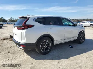 2021 Honda CR-V EX with VIN 5J6RW1H52MA007568, listed as a Copart auction lot 45651665 with 0 mi miles and Non Repairable. Bid and sale history available at carsss.com. Image 3.